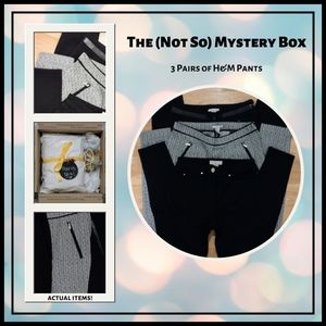 H&M 3 Ladies Pant Lot/The 'Not So' Mystery Box | EUC